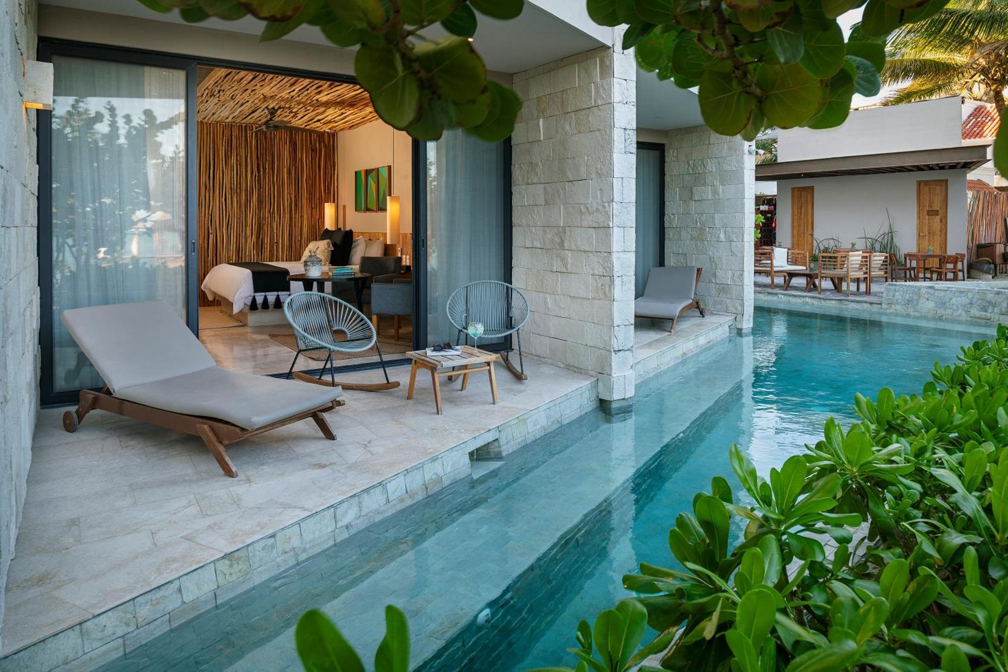 Alea Tulum Hotel Bagian luar foto
